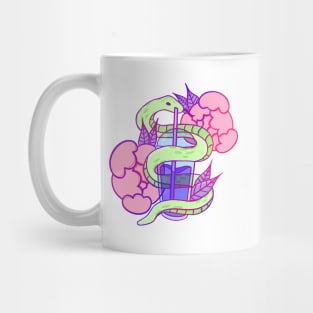 snake with drink Mug